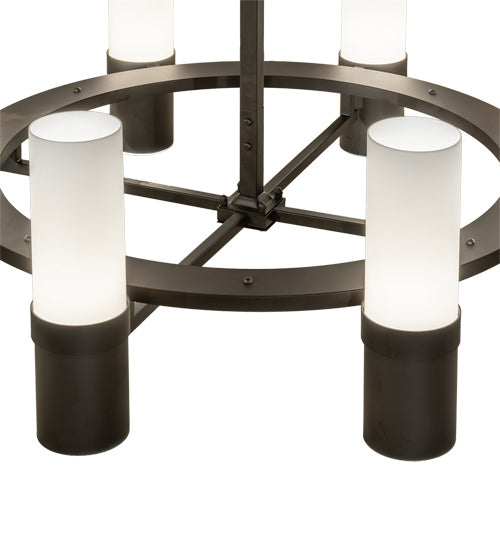 Meyda Tiffany - 233588 - Eight Light Chandelier - Farmington - Oil Rubbed Bronze