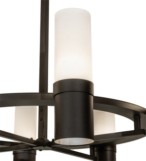 Meyda Tiffany - 233588 - Eight Light Chandelier - Farmington - Oil Rubbed Bronze