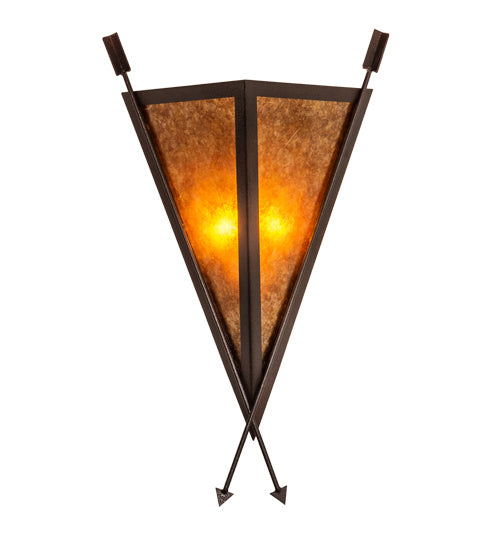 Meyda Tiffany - 233675 - Two Light Wall Sconce - Desert Arrow - Distressed Rust