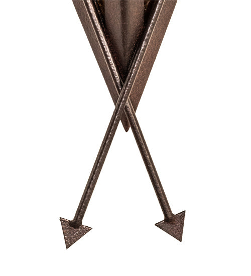 Meyda Tiffany - 233675 - Two Light Wall Sconce - Desert Arrow - Distressed Rust