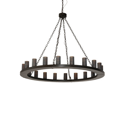 Meyda Tiffany - 235046 - 20 Light Chandelier - Loxley - Timeless Bronze