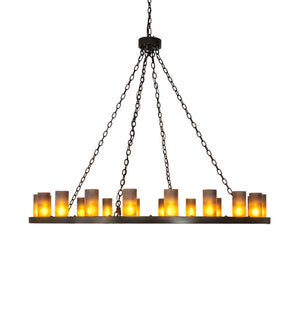 Meyda Tiffany - 235046 - 20 Light Chandelier - Loxley - Timeless Bronze