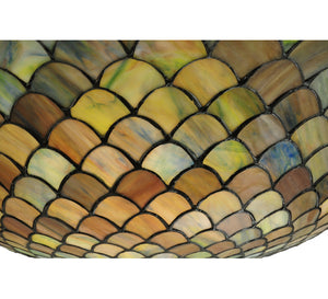 Meyda Tiffany - 29627 - Shade - Tiffany Fishscale