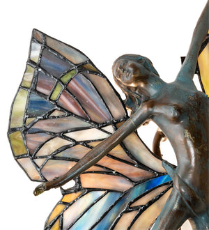 Meyda Tiffany - 51816 - Two Light Accent Lamp - Butterfly Lady - Green