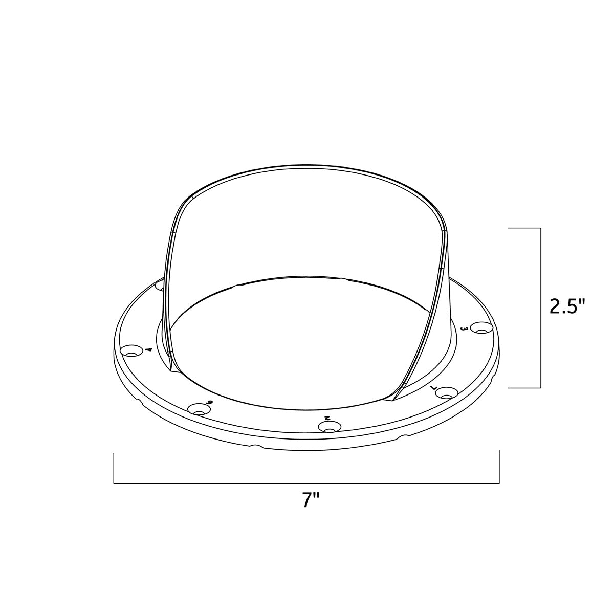 Kichler - 16095CBR - In-Ground Cowl - Accessory - Centennial Brass