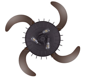 Beacon Lighting - 51104001 - 48``Ceiling Fan - Sheridan - Oil Rubbed Bronze