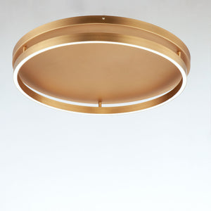 ET2 - E22720-GLD - LED Flush Mount - Groove WiZ - Gold