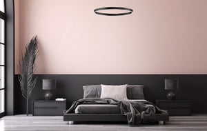 ET2 - E22728-BK - LED Pendant - Groove WiZ - Black