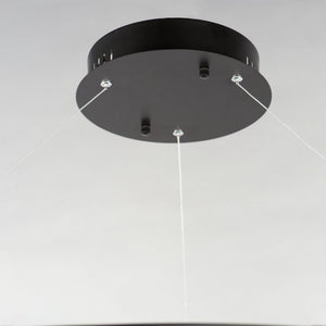ET2 - E22724-BK - LED Pendant - Groove WiZ - Black