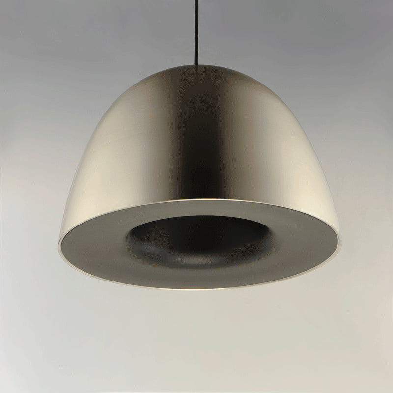 ET2 - E24914-SNBK - LED Pendant - Fungo - Satin Nickel / Black