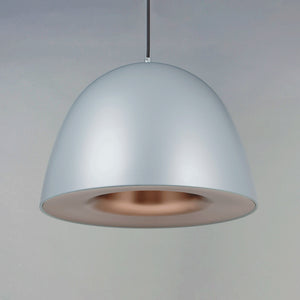 ET2 - E24914-DGCOF - LED Pendant - Fungo - Dark Gray / Coffee