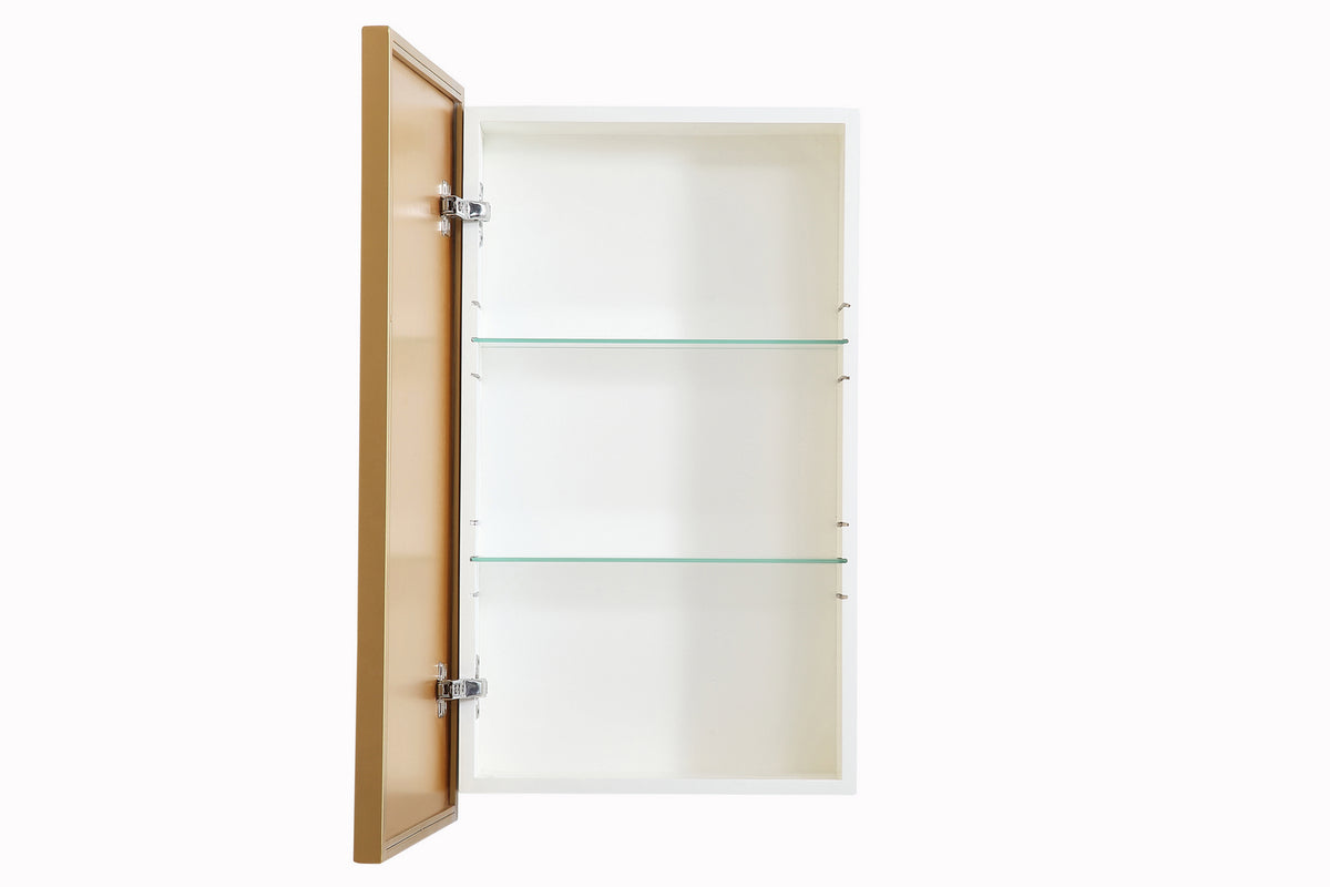 Elegant Lighting - MR571728BRS - Medicine Cabinet - Wyn - Brass