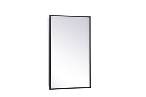 Elegant Lighting - MR571728BLK - Medicine Cabinet - Wyn - Black