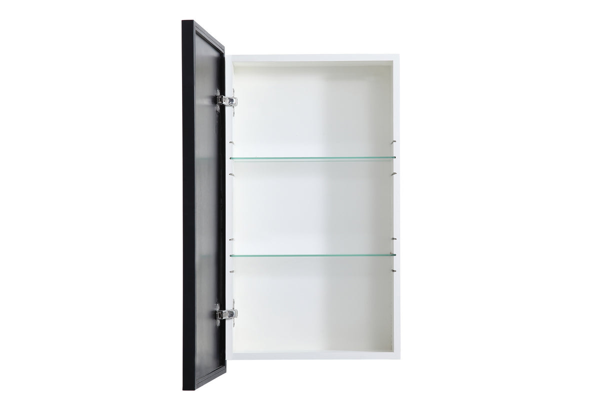 Elegant Lighting - MR571728BLK - Medicine Cabinet - Wyn - Black