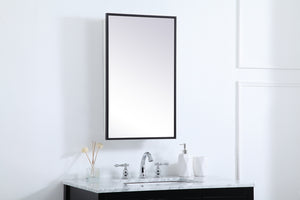 Elegant Lighting - MR571728BLK - Medicine Cabinet - Wyn - Black