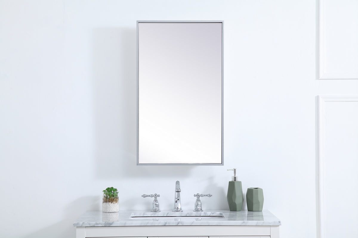 Elegant Lighting - MR571728S - Medicine Cabinet - Wyn - Silver