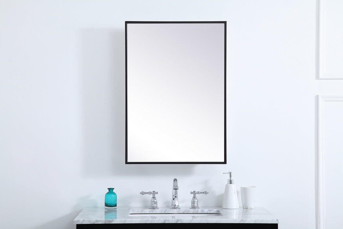 Elegant Lighting - MR572028BLK - Medicine Cabinet - Wyn - Black