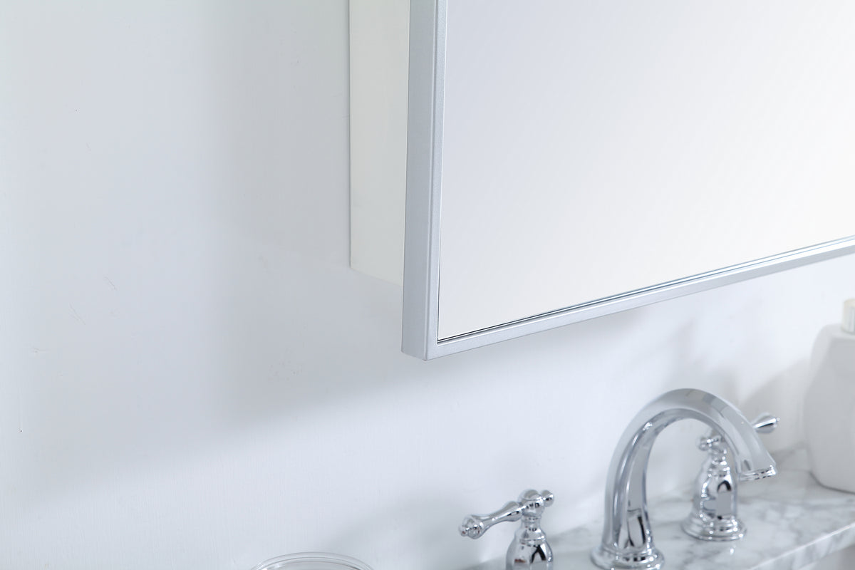 Elegant Lighting - MR572028S - Medicine Cabinet - Wyn - Silver