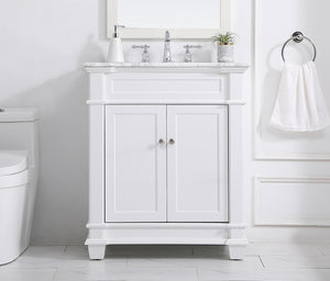 Elegant Lighting - VF50030WH - Bathroom Vanity Set - Wesley - White