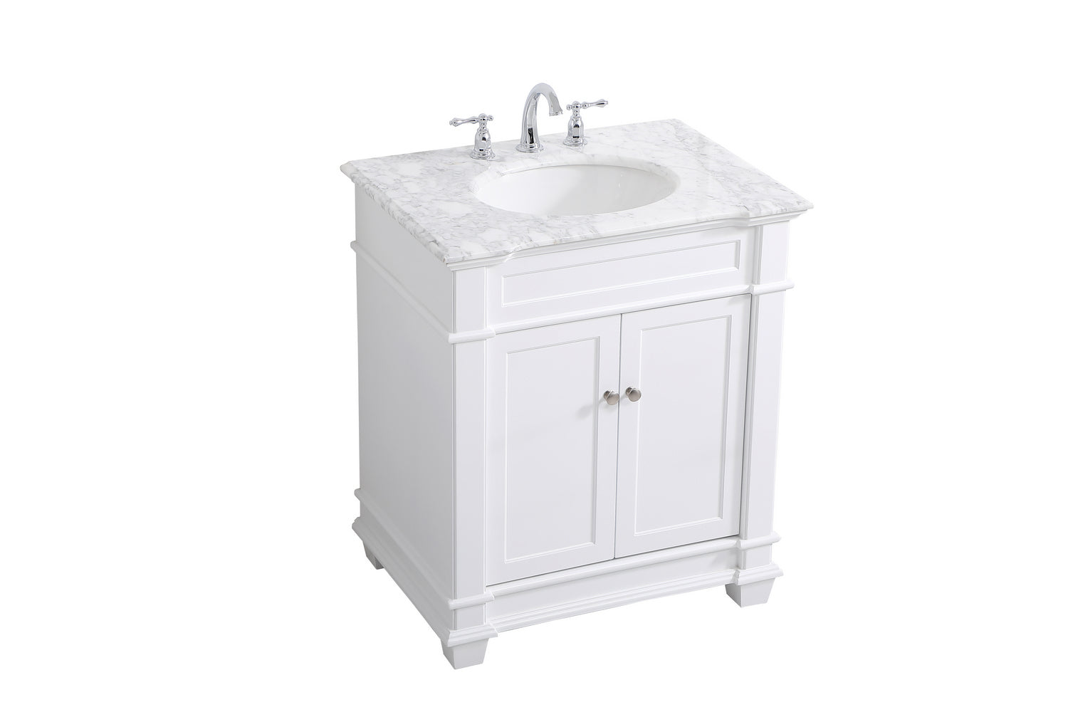 Elegant Lighting - VF50030WH - Bathroom Vanity Set - Wesley - White