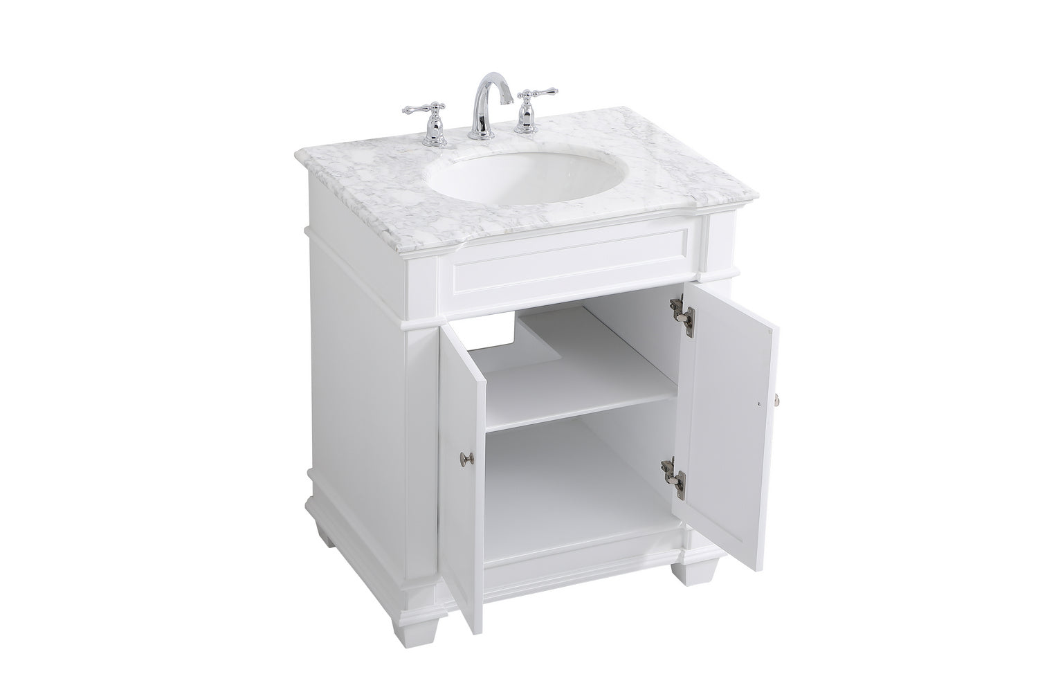 Elegant Lighting - VF50030WH - Bathroom Vanity Set - Wesley - White