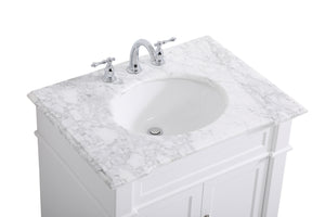 Elegant Lighting - VF50030WH - Bathroom Vanity Set - Wesley - White