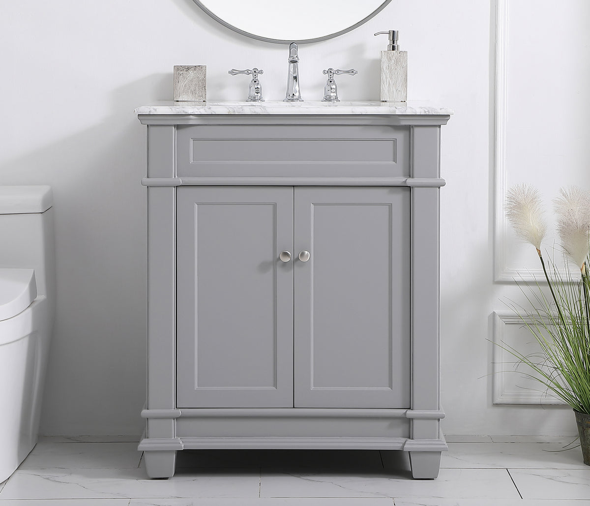 Elegant Lighting - VF50030GR - Bathroom Vanity Set - Wesley - Grey