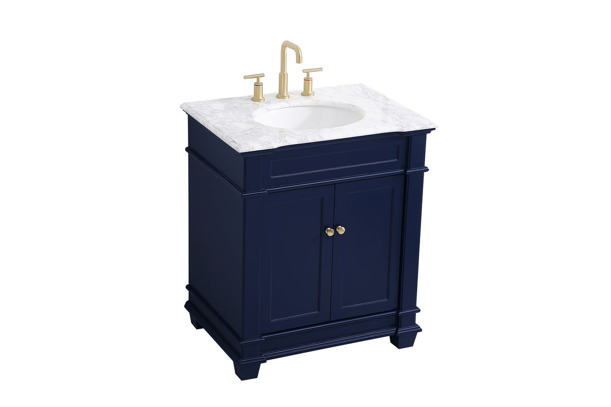 Elegant Lighting - VF50030BL - Bathroom Vanity Set - Wesley - Blue