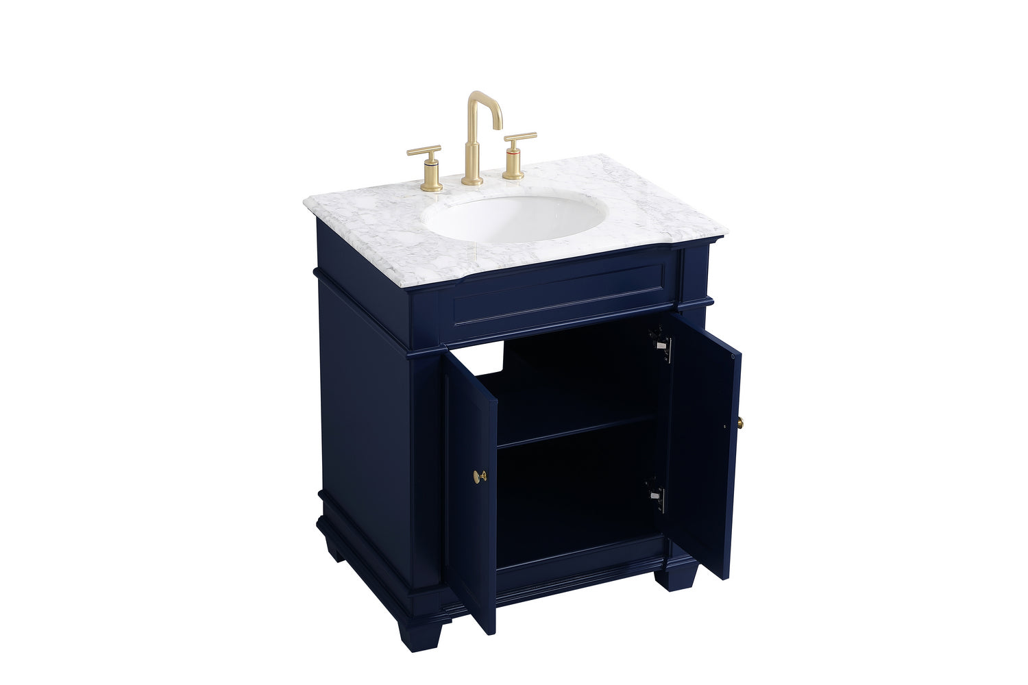 Elegant Lighting - VF50030BL - Bathroom Vanity Set - Wesley - Blue