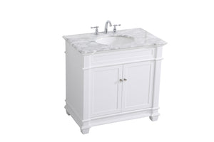 Elegant Lighting - VF50036WH - Bathroom Vanity Set - Wesley - White