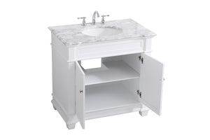 Elegant Lighting - VF50036WH - Bathroom Vanity Set - Wesley - White