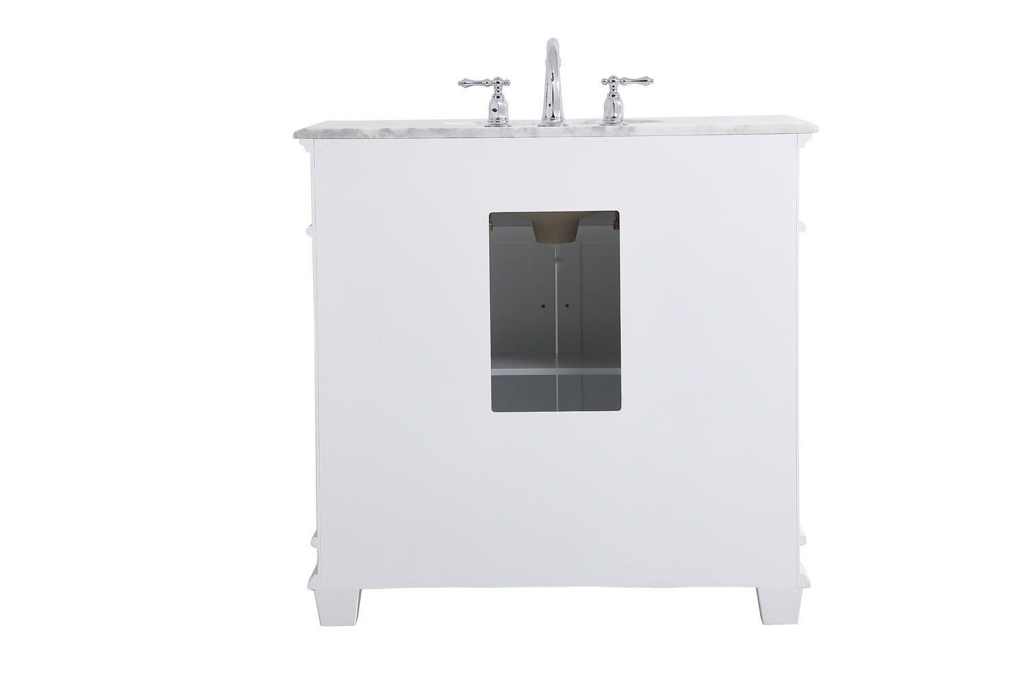 Elegant Lighting - VF50036WH - Bathroom Vanity Set - Wesley - White