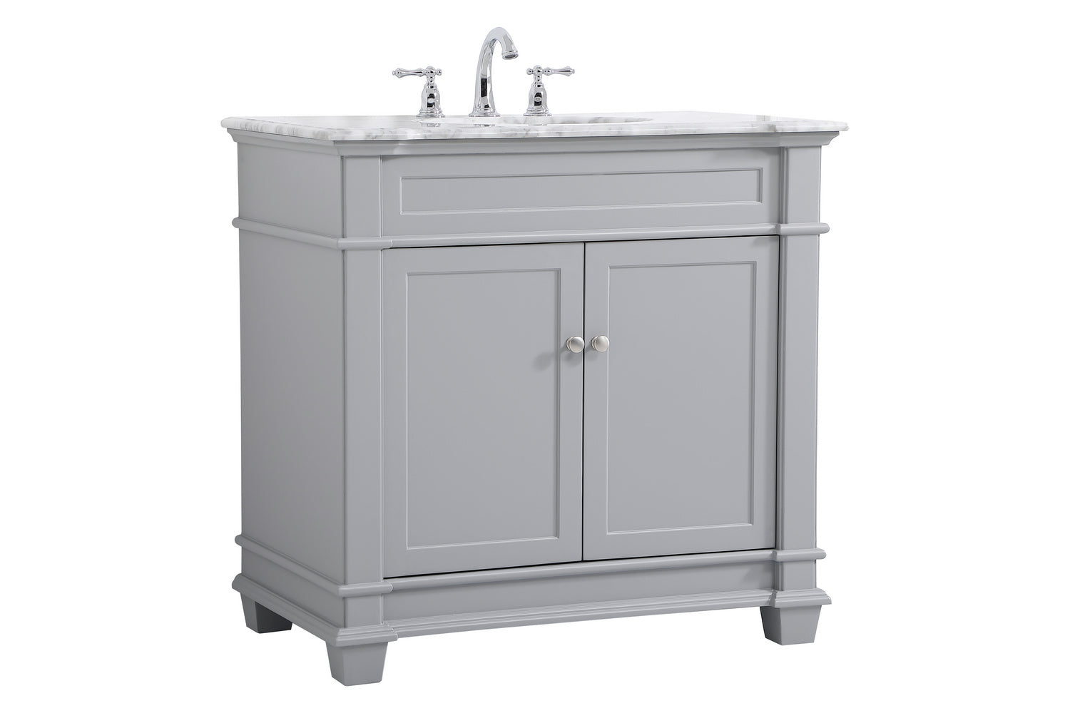 Elegant Lighting - VF50036GR - Bathroom Vanity Set - Wesley - Grey