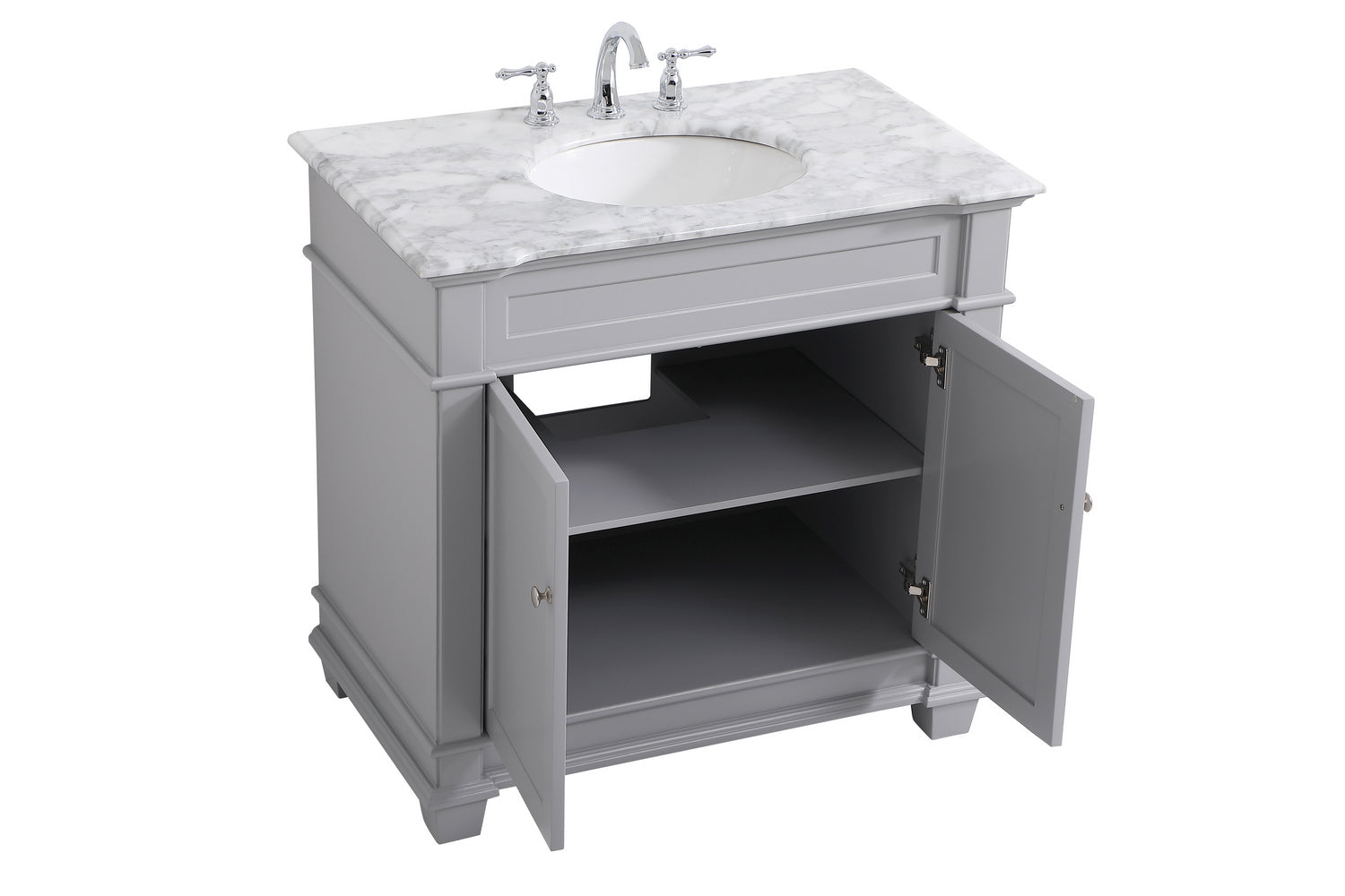 Elegant Lighting - VF50036GR - Bathroom Vanity Set - Wesley - Grey