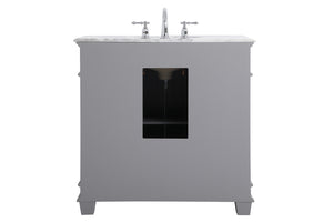 Elegant Lighting - VF50036GR - Bathroom Vanity Set - Wesley - Grey