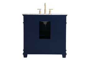 Elegant Lighting - VF50036BL - Bathroom Vanity Set - Wesley - Blue