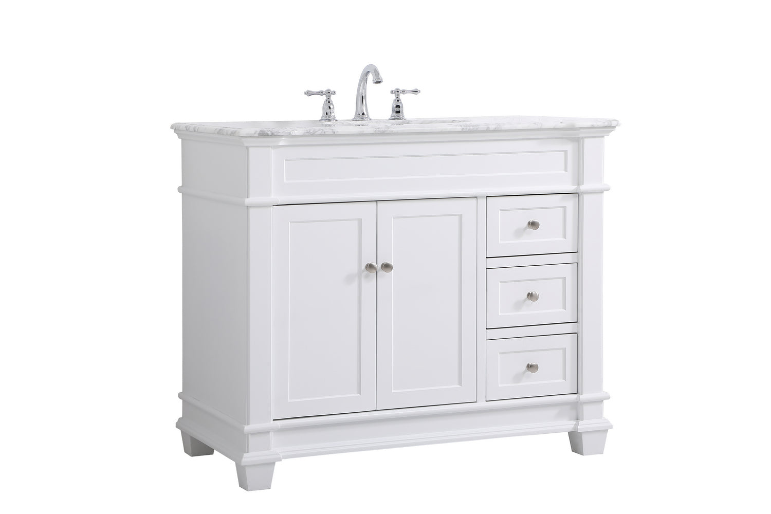 Elegant Lighting - VF50042WH - Bathroom Vanity Set - Wesley - White