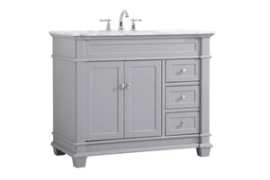 Elegant Lighting - VF50042GR - Bathroom Vanity Set - Wesley - Grey