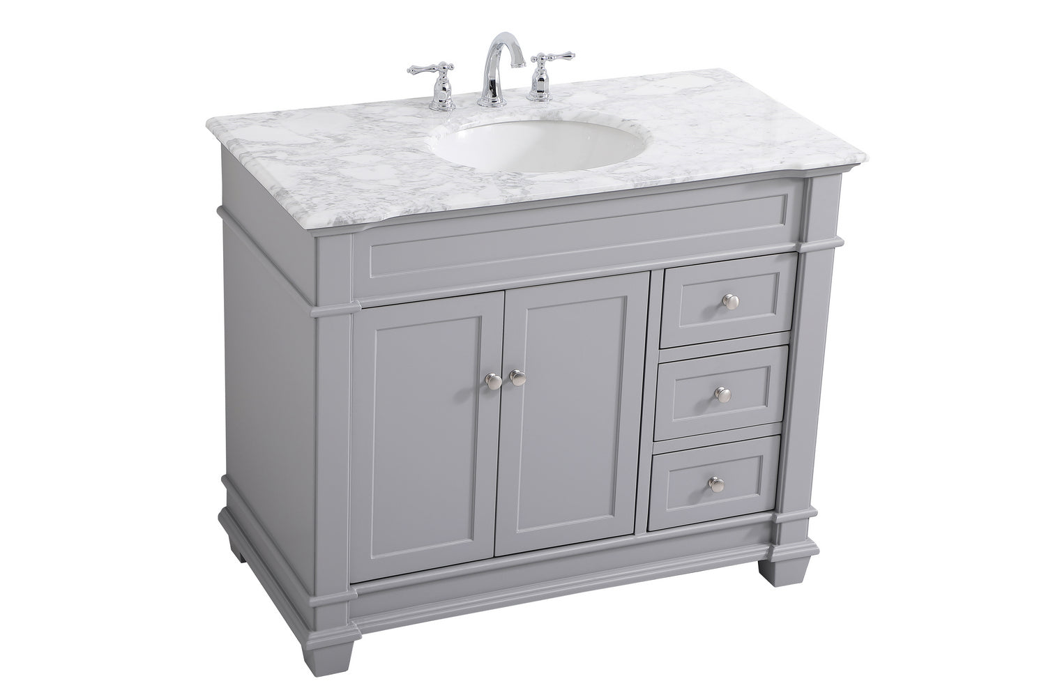 Elegant Lighting - VF50042GR - Bathroom Vanity Set - Wesley - Grey