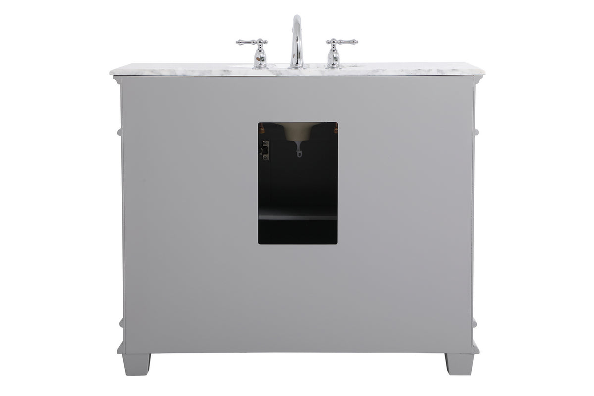 Elegant Lighting - VF50042GR - Bathroom Vanity Set - Wesley - Grey