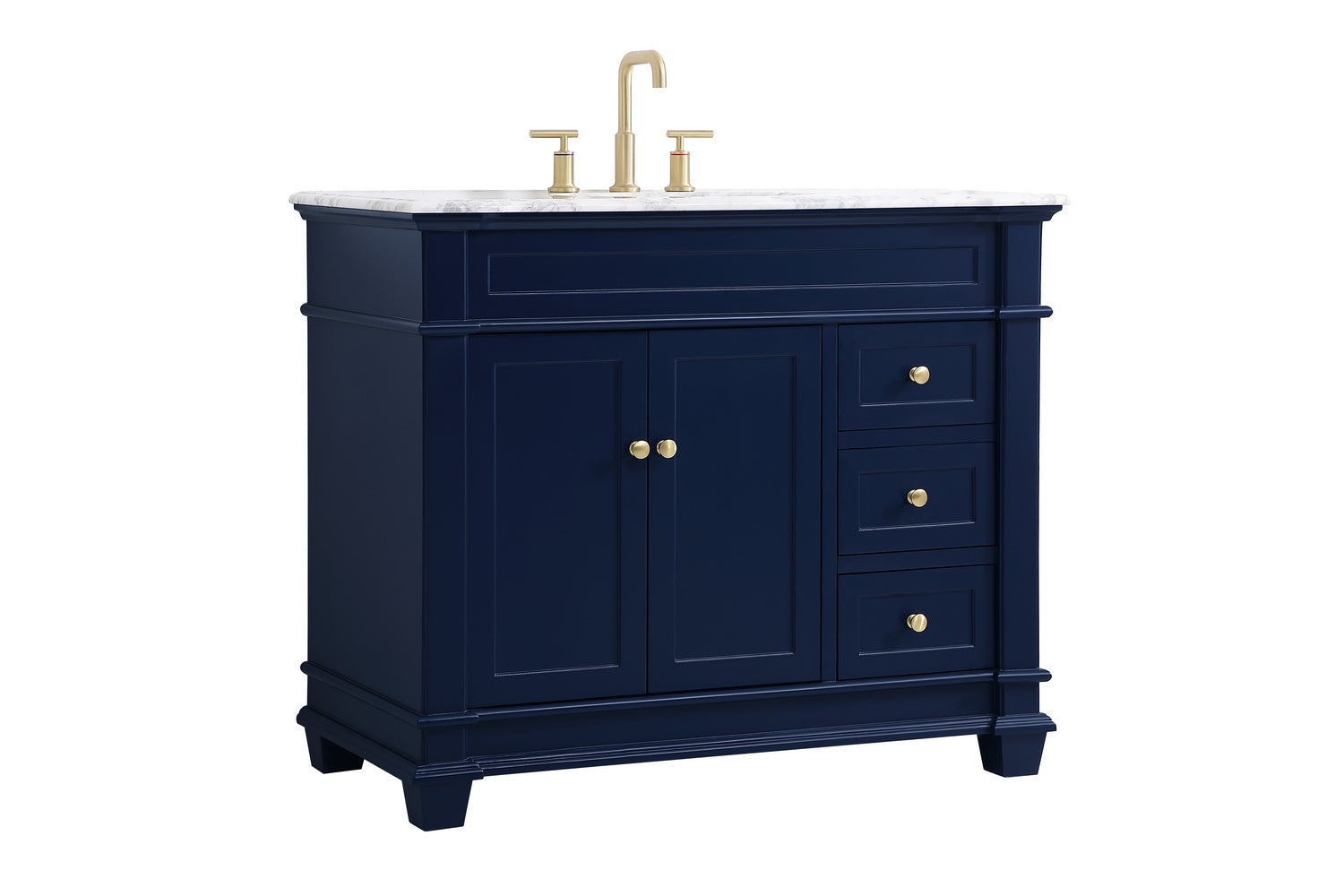 Elegant Lighting - VF50042BL - Bathroom Vanity Set - Wesley - Blue