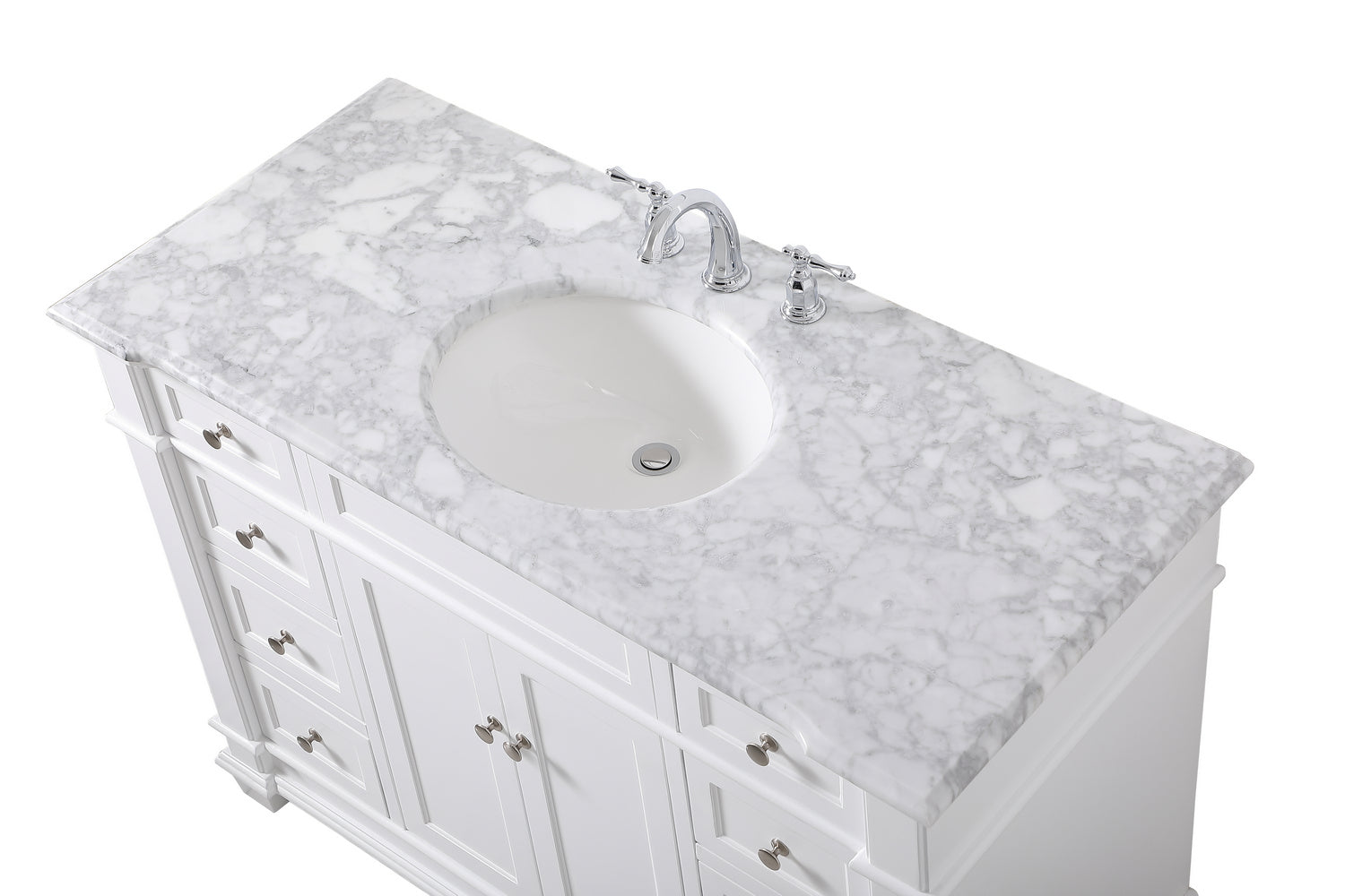 Elegant Lighting - VF50048WH - Bathroom Vanity Set - Wesley - White