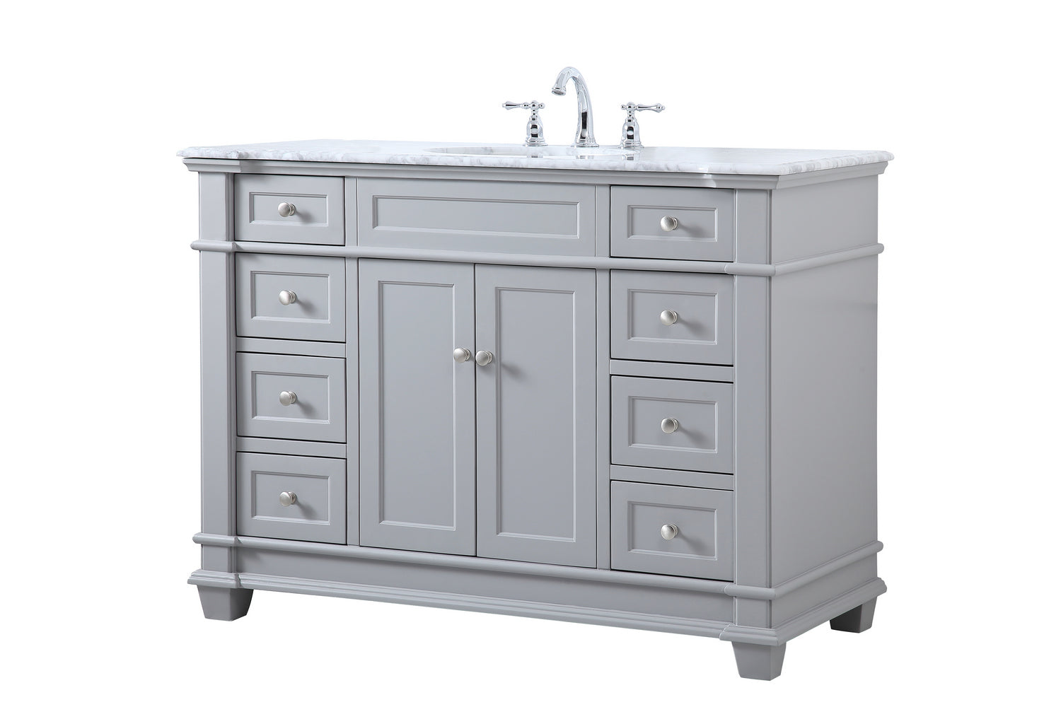 Elegant Lighting - VF50048GR - Bathroom Vanity Set - Wesley - Grey