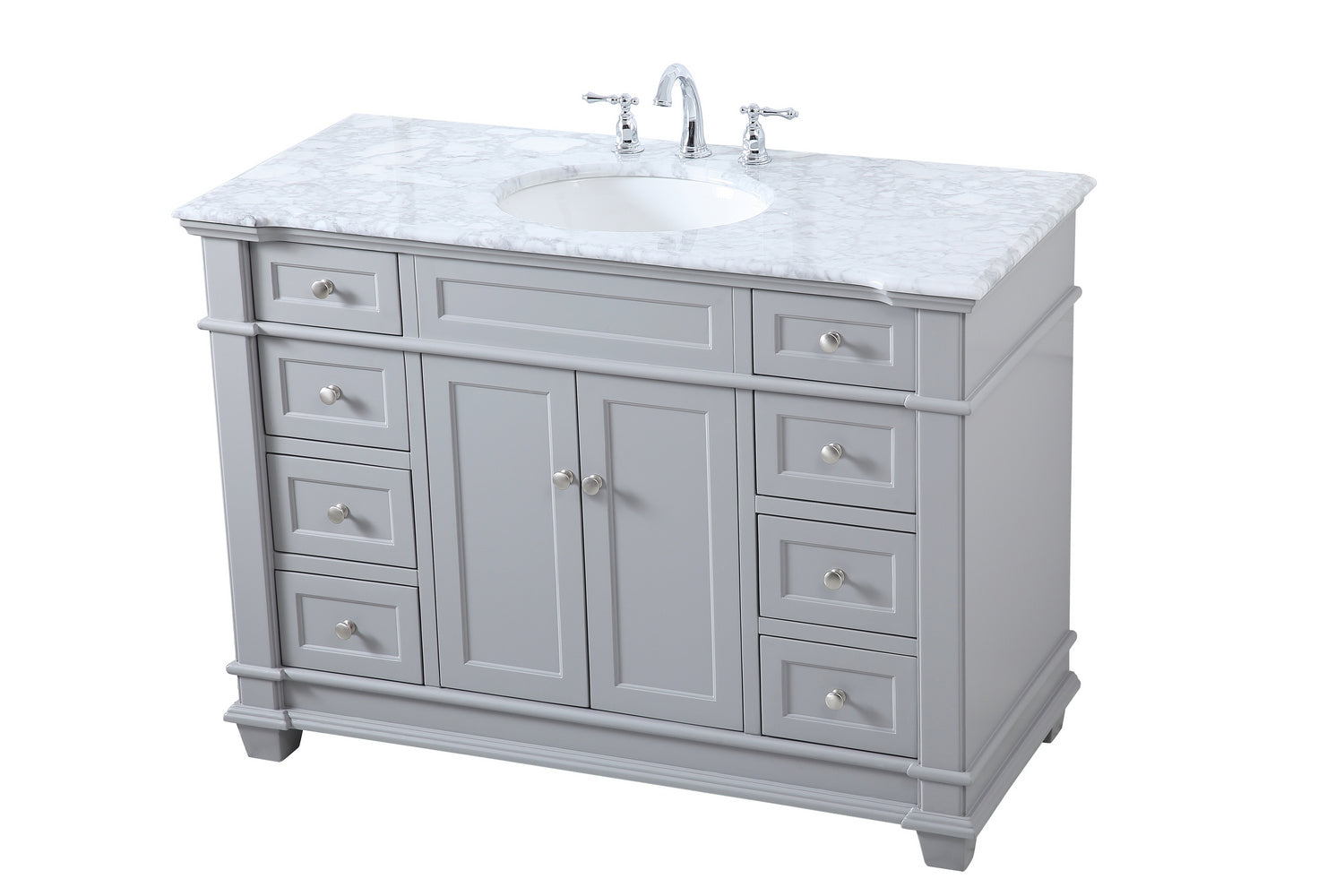 Elegant Lighting - VF50048GR - Bathroom Vanity Set - Wesley - Grey