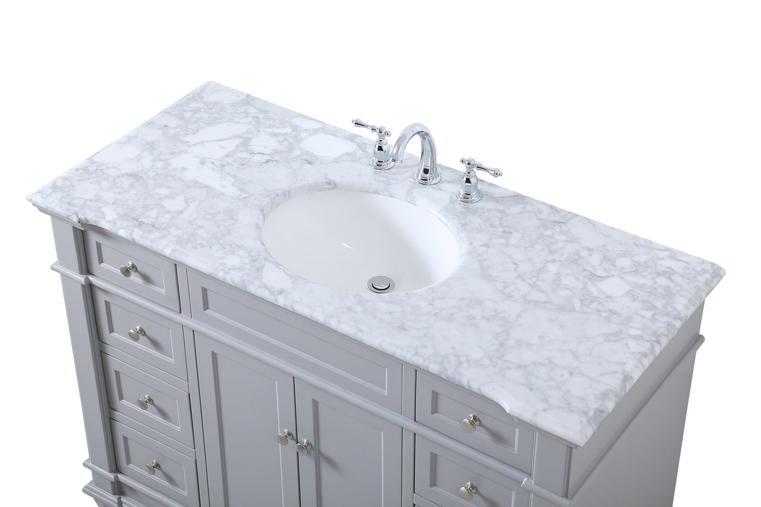 Elegant Lighting - VF50048GR - Bathroom Vanity Set - Wesley - Grey