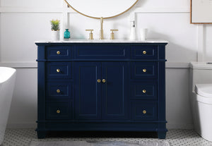 Elegant Lighting - VF50048BL - Bathroom Vanity Set - Wesley - Blue