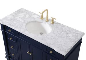 Elegant Lighting - VF50048BL - Bathroom Vanity Set - Wesley - Blue