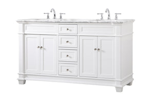 Elegant Lighting - VF50060DWH - Bathroom Vanity Set - Wesley - White