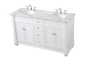 Elegant Lighting - VF50060DWH - Bathroom Vanity Set - Wesley - White