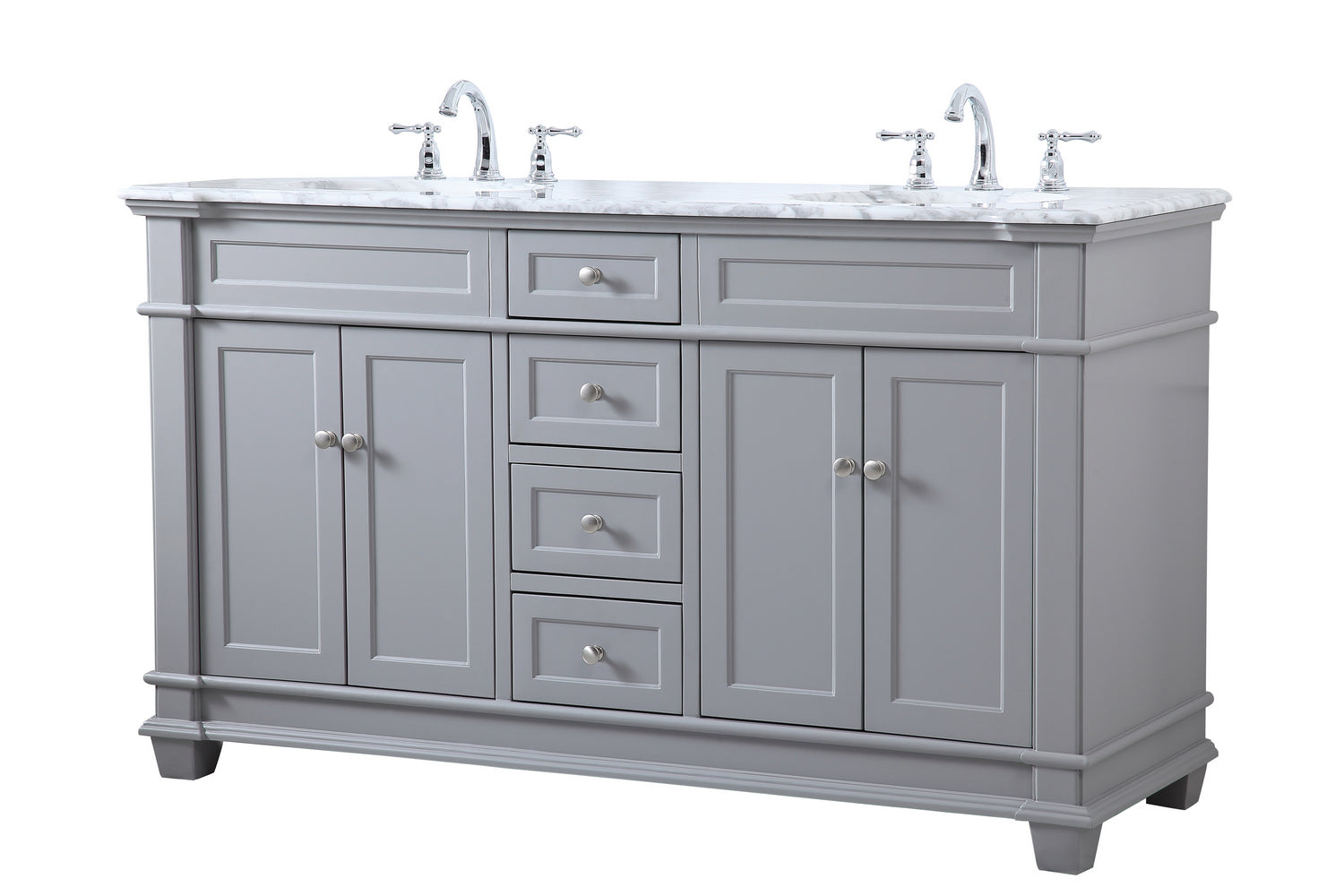 Elegant Lighting - VF50060DGR - Bathroom Vanity Set - Wesley - Grey